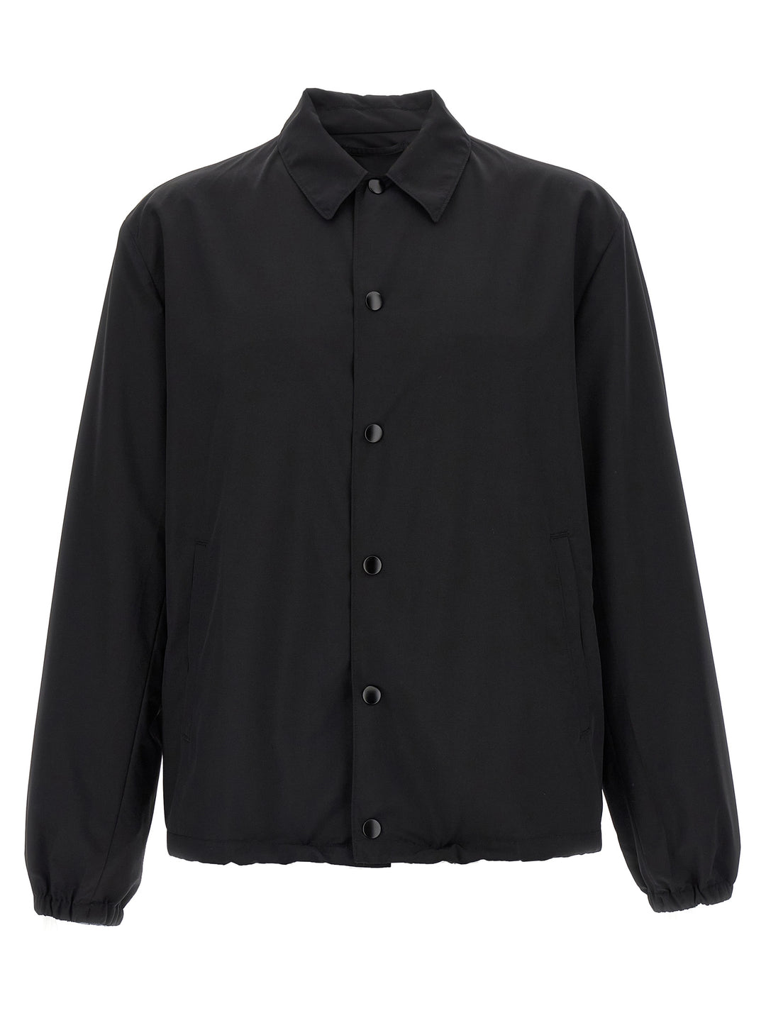 Prada Travel Wool Blouson Puffer Jackets - Nero | 6988bb2333f32bb578b2b8b603796aa8a32dd4a1
