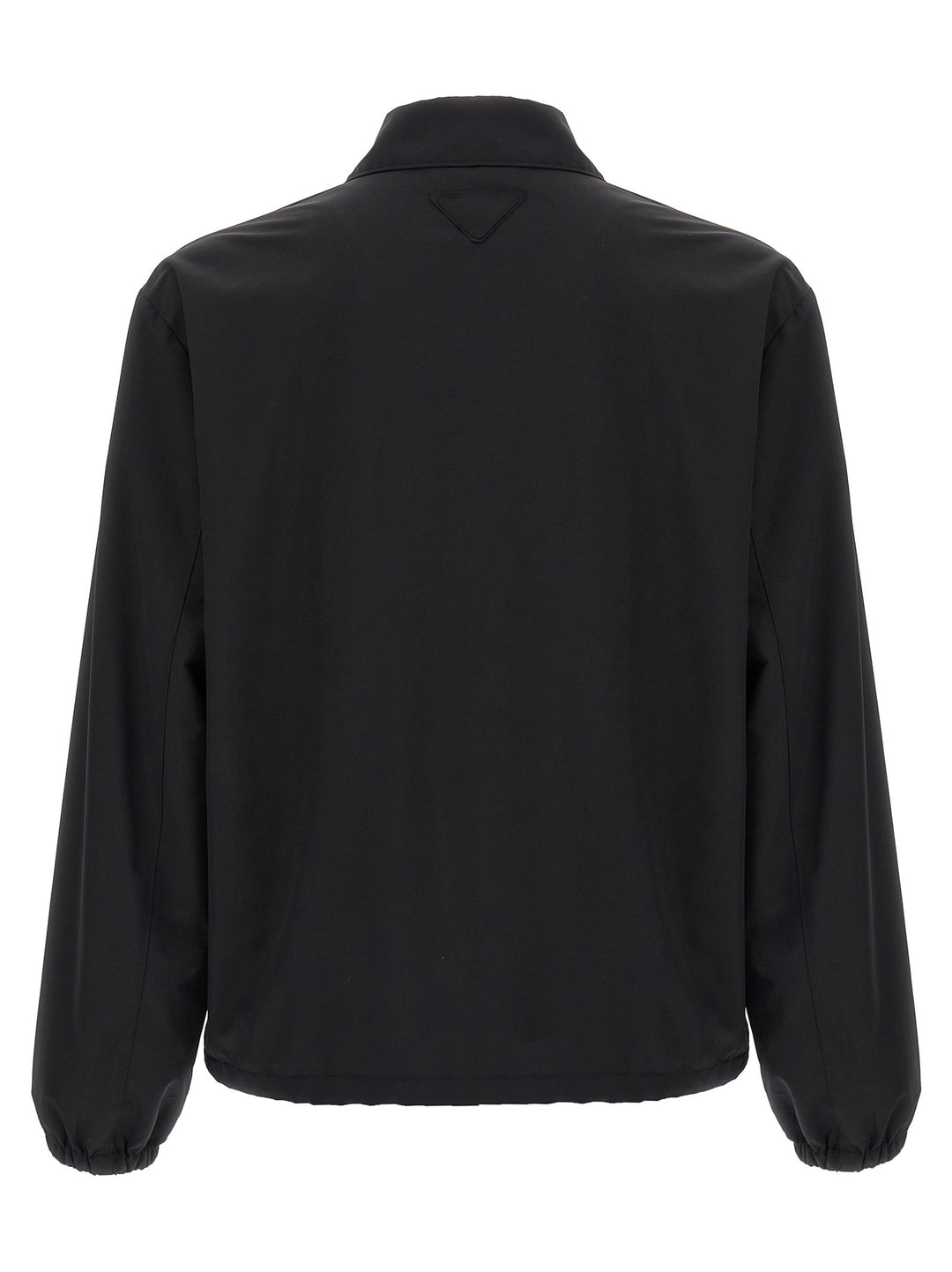 Prada Travel Wool Blouson Puffer Jackets - Nero | 641b7af885137cd3c050f483ed5dbb2f798c7ad9