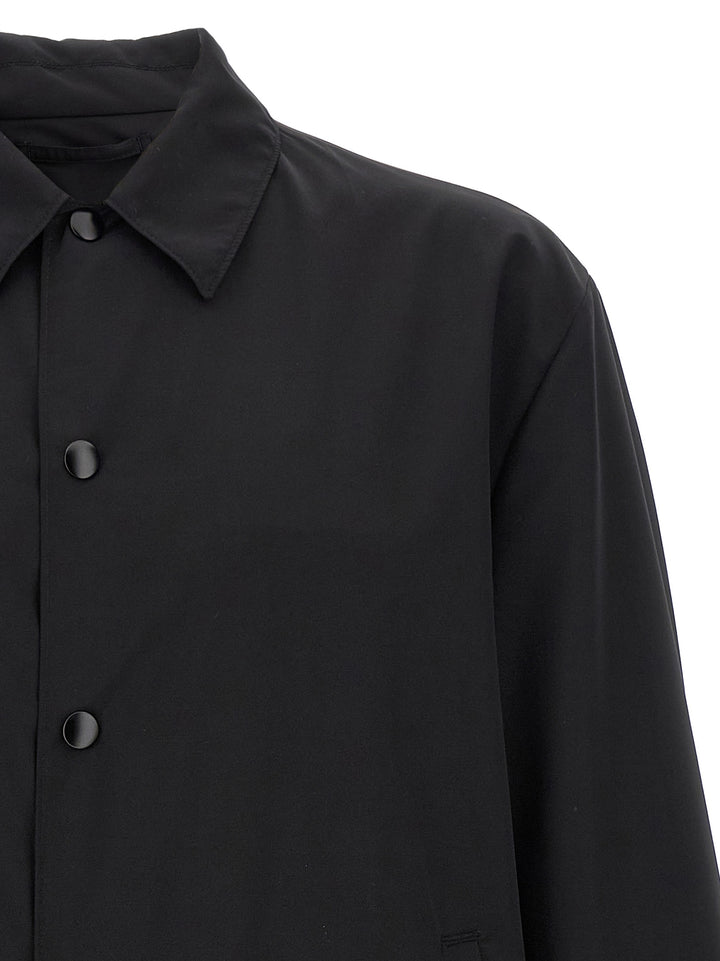 Prada Travel Wool Blouson Puffer Jackets - Nero | 1b10bf023fdfb7a937c28359c2ee6cf8d0c48b57