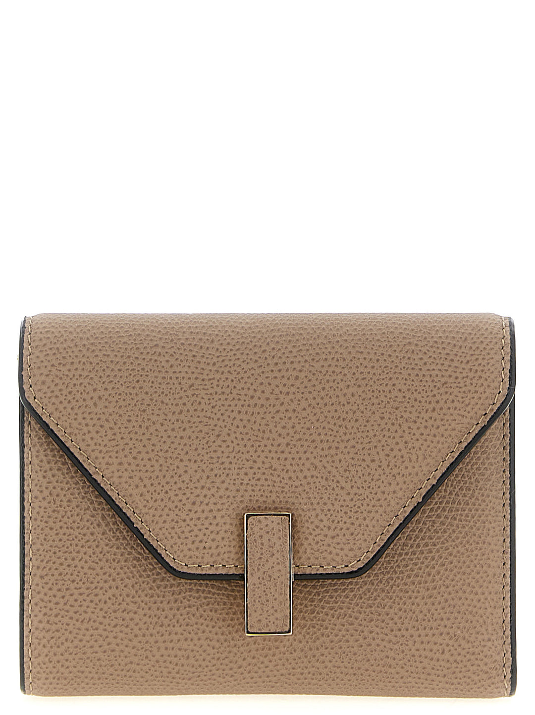Valextra Iside Trifold Portafogli - Beige | 8fae7ee0c503c3e63b5d620248d67d31a87ed083