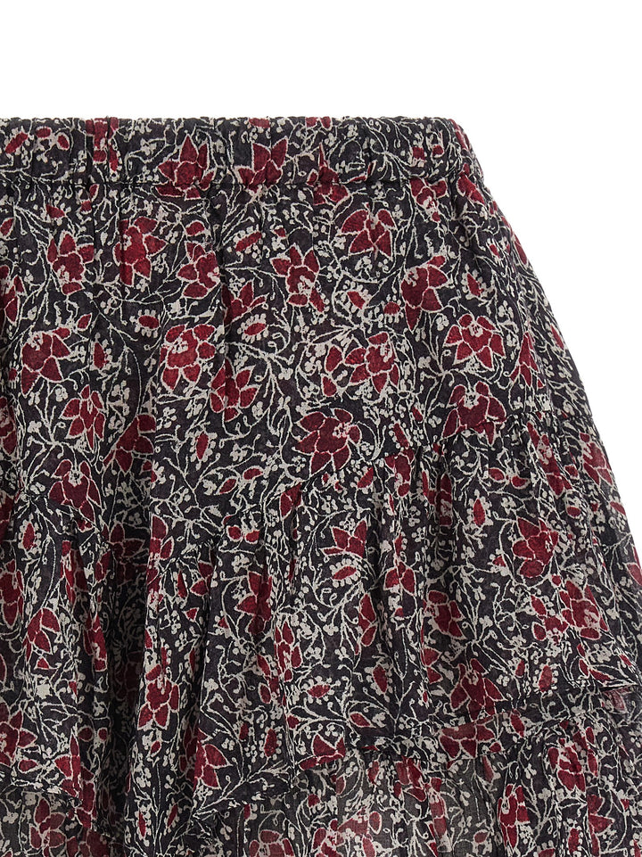 Marant Etoile Jacadia Bermuda e Short - Rosso | 744a4bf18eba44584f61d18349a5d78bd69d7ad6