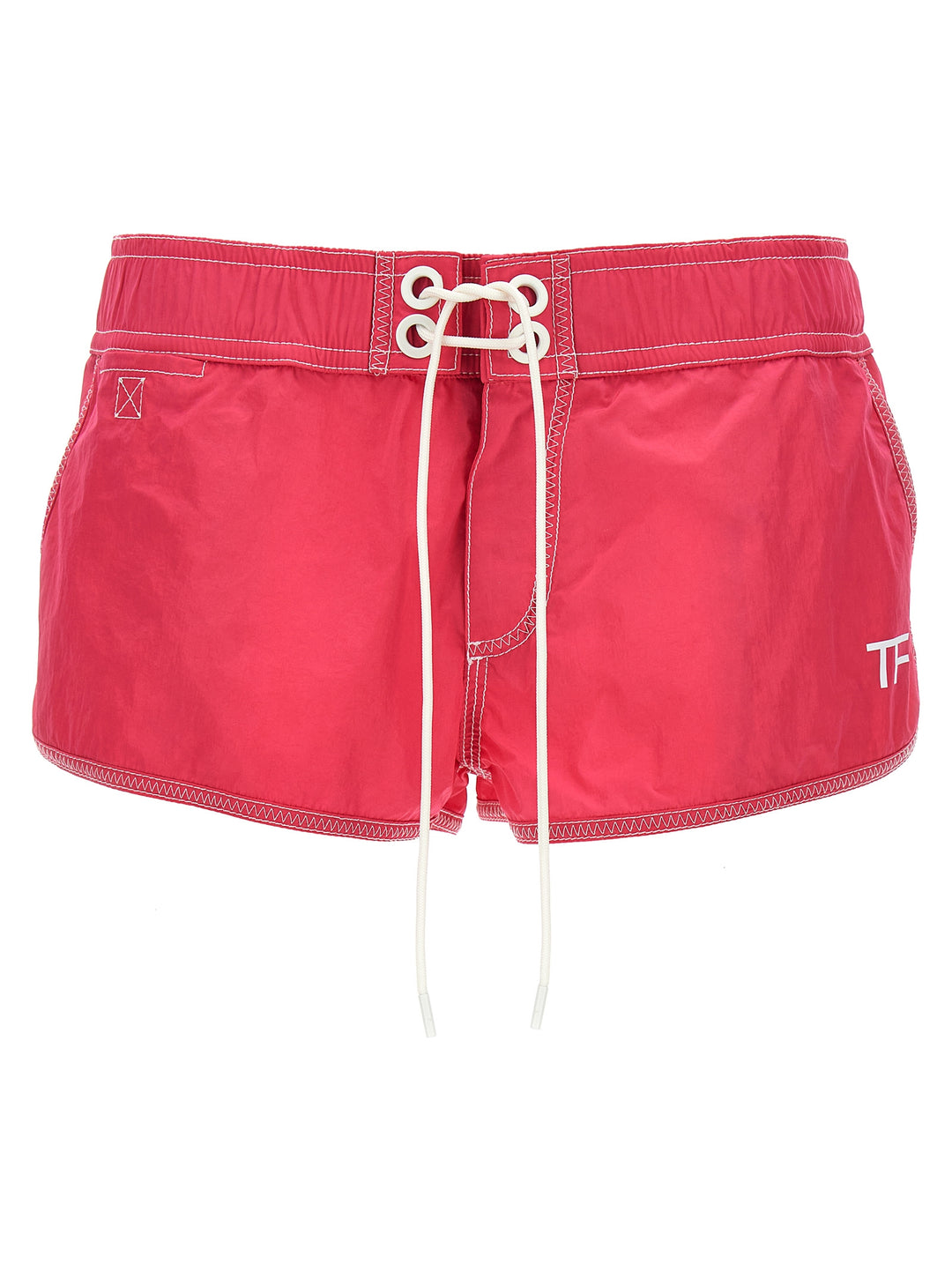 Tom Ford Logo Nylon Shorts Bermuda e Short - Fucsia | 37f55175cb0e583520cf9b8eb038d5b0a3e73637