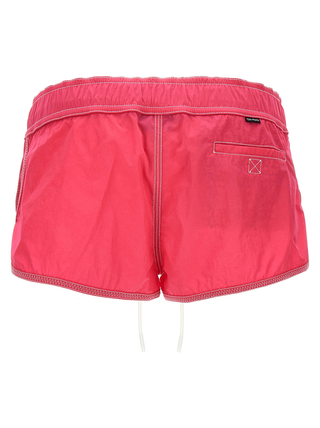 Tom Ford Logo Nylon Shorts Bermuda e Short - Fucsia | 750442236fbbd697237635eeb455d0b767a1fd41