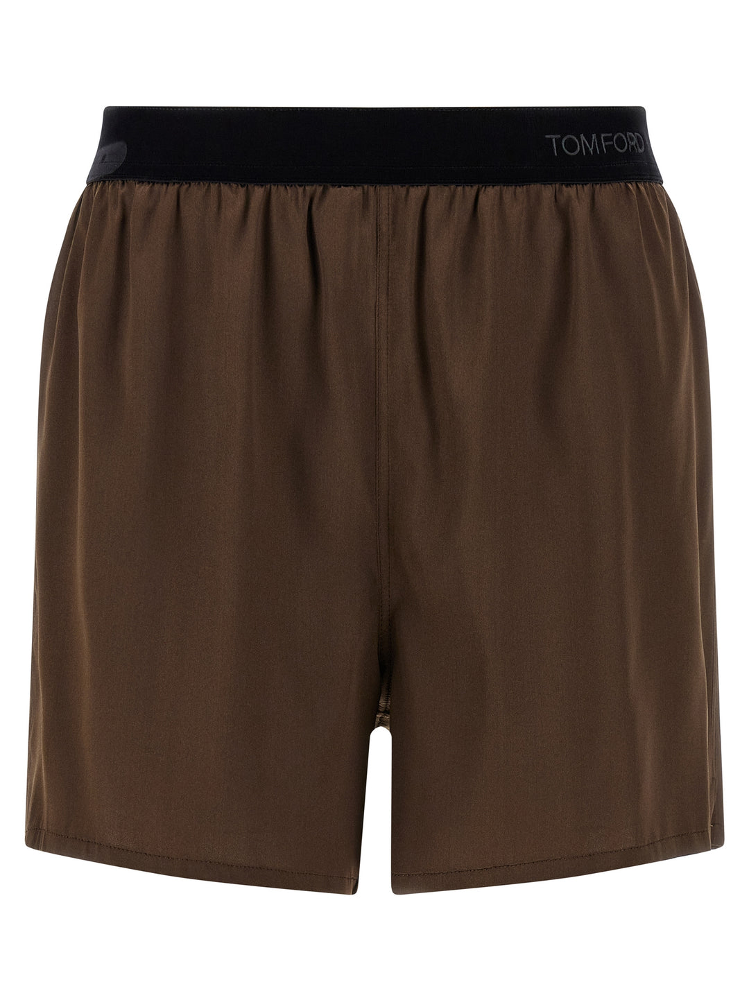 Tom Ford Silk Shorts Bermuda e Short - Marrone | a55fa6f4279156aae46ff74422c1dd886619c222