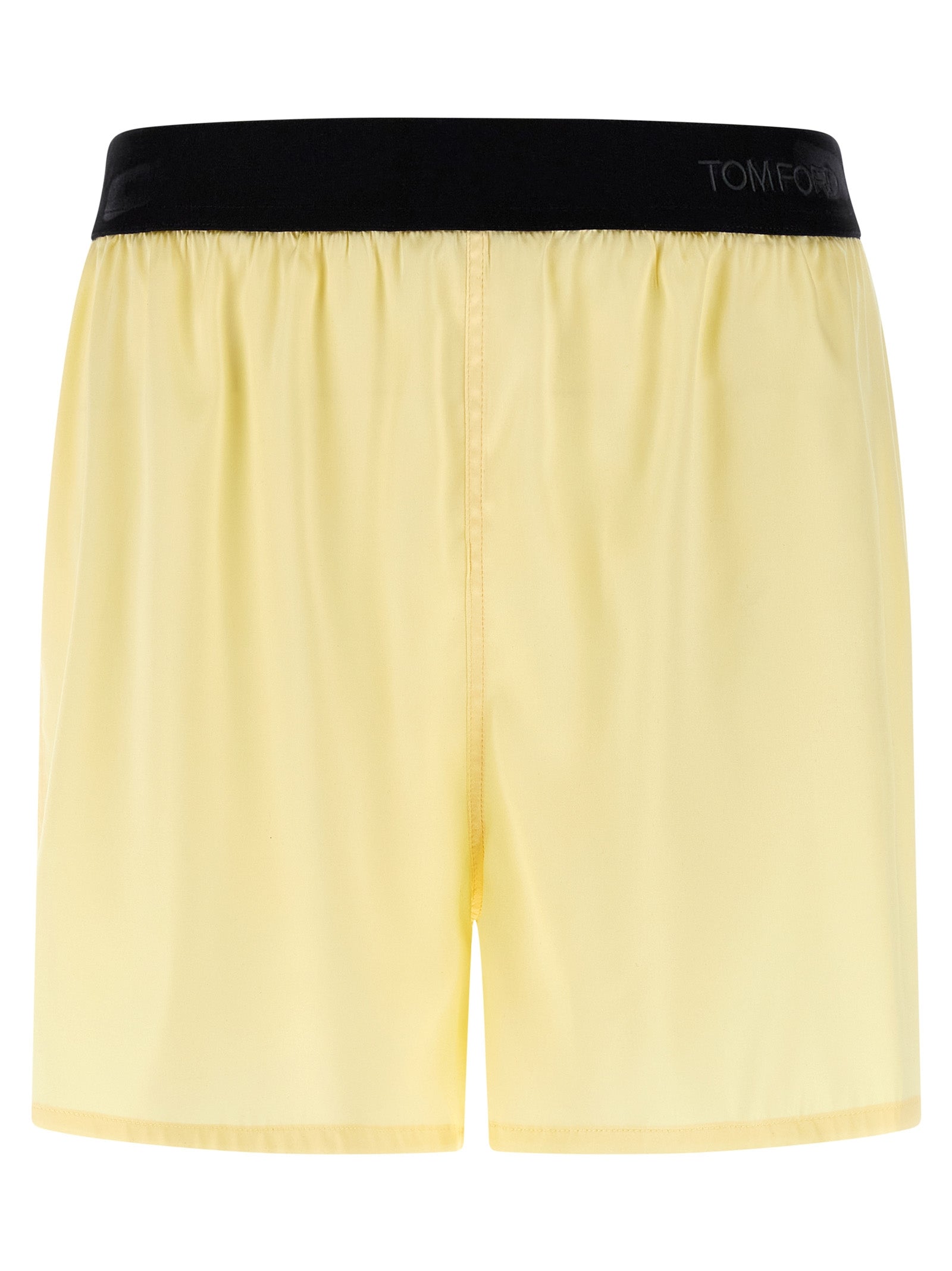 Tom Ford Silk Shorts Bermuda e Short - Giallo | 69f1ba7f8caa43ed207a0bc3d1f8c5ea18742ab4