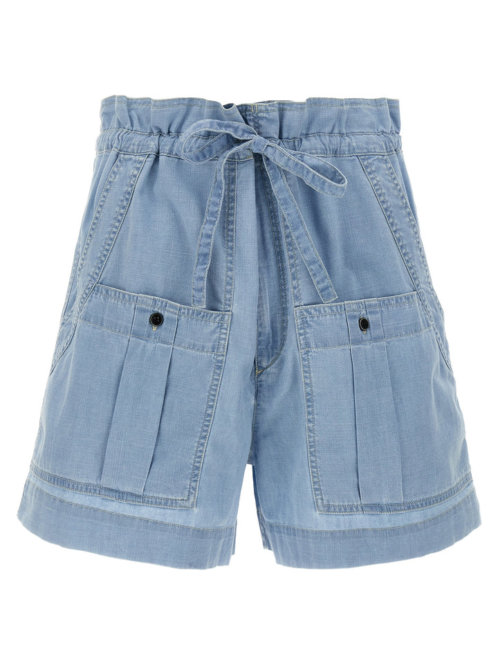 Marant Etoile Valdina Bermuda e Short - Celeste | 94e49de7274cbd15650878cf096c75695046e5d5