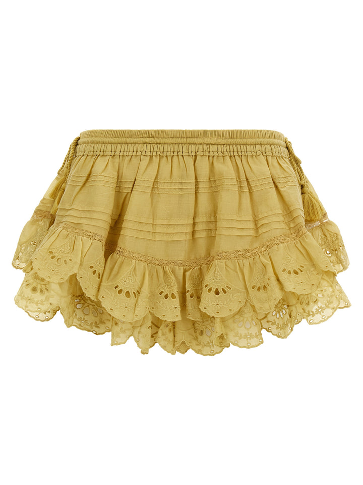 Marant Etoile Puria Bermuda e Short - Giallo | 88a581b66f3b7e864ca866026a678280c863fb99
