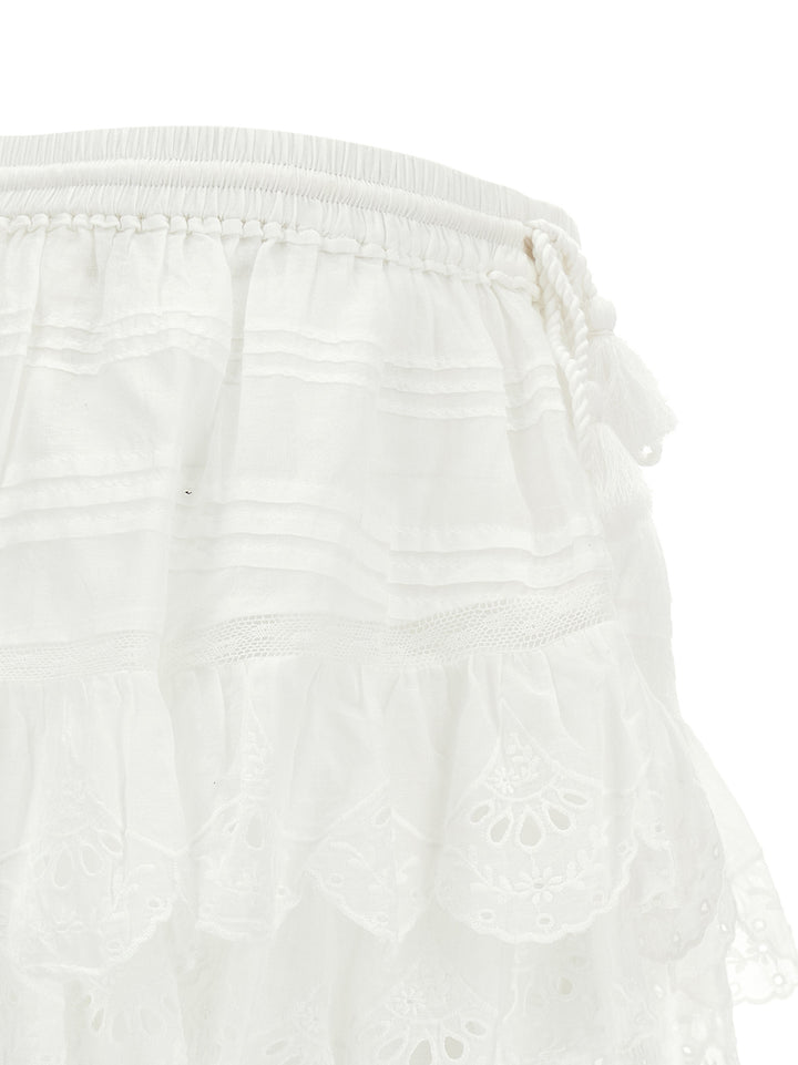 Marant Etoile Puria Bermuda e Short - Bianco | 3f1a5ab45158b689b33f975b0dd29a397dac48e7