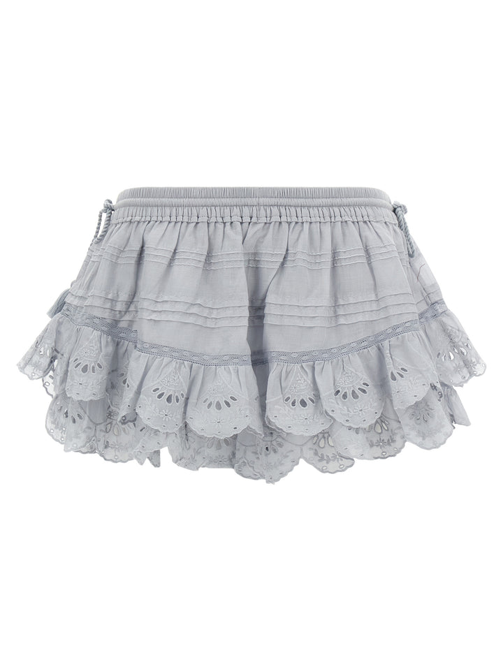 Marant Etoile Puria Bermuda e Short - Celeste | e6f1880b8143dc45e1815be3ad10701924fdb633
