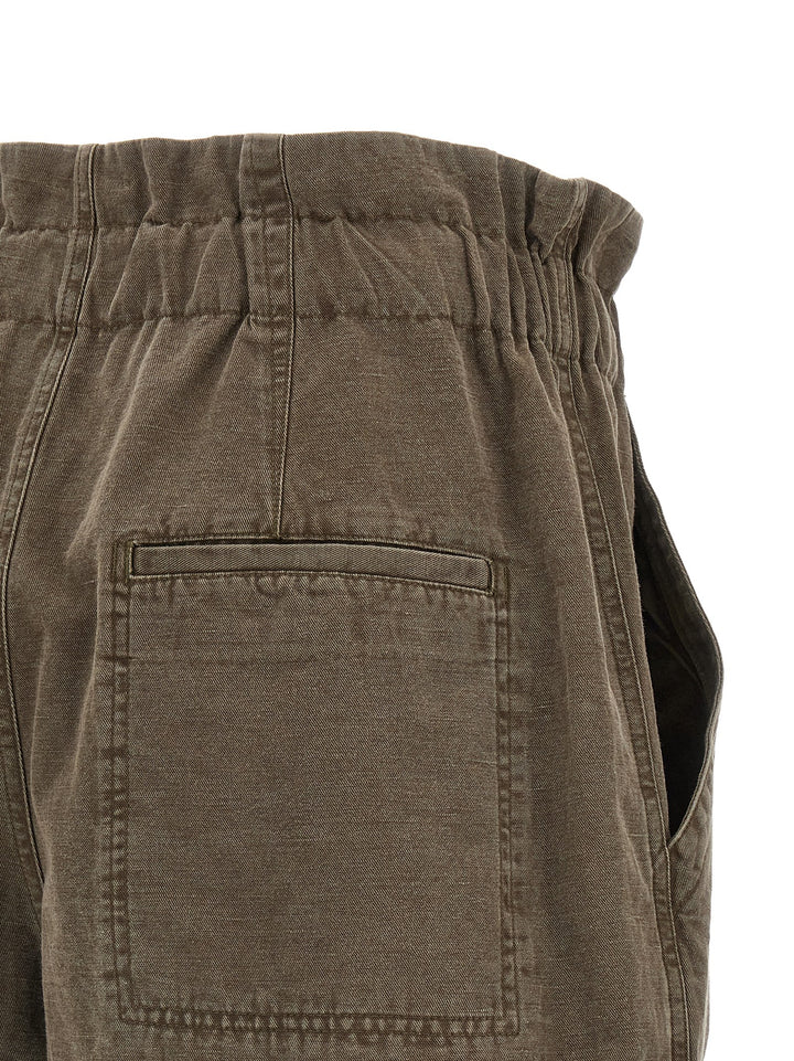 Marant Etoile Nirma Bermuda e Short - Marrone | 420efd7cae1b6b1962f248774ff097bf9bf9bbbe