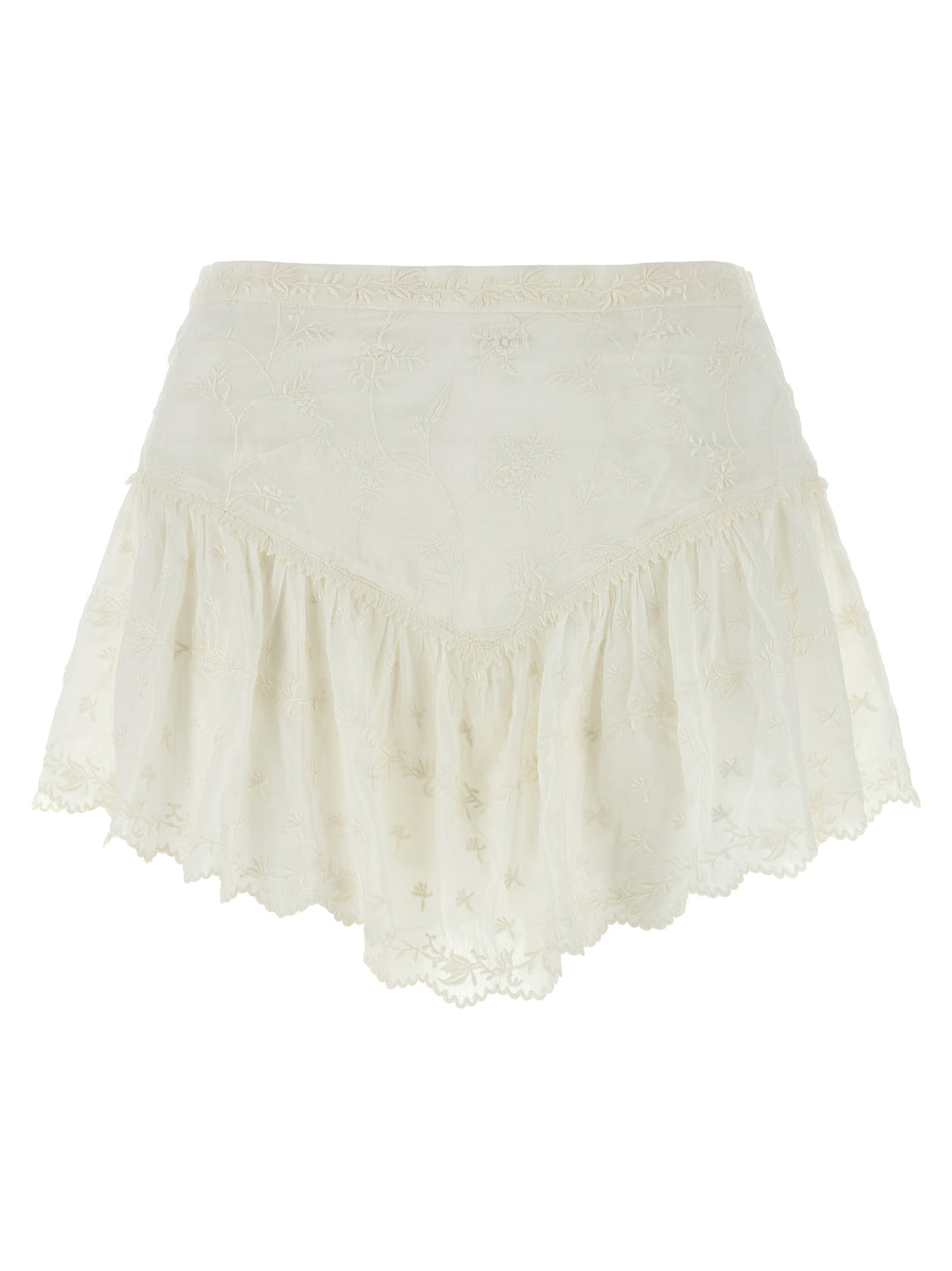 Isabel Marant Zoelia Bermuda e Short - Bianco | 032395bac73504552881a212b8b9d471ce3b382f