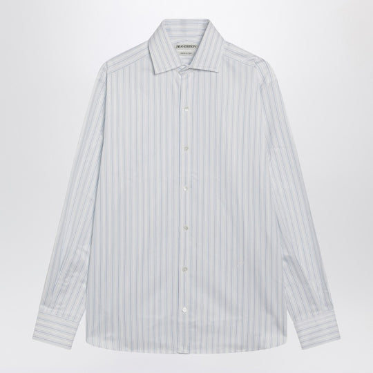 White Striped Cotton Shirt