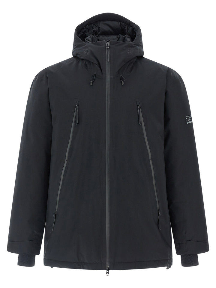 Mm6 Maison Margiela Maison Margiela X Salomon Mm6 Capsule Jacket Puffer Jackets - Nero | c3de5939aa3e50556a9f7ae27c7dfcd01f8aba0c