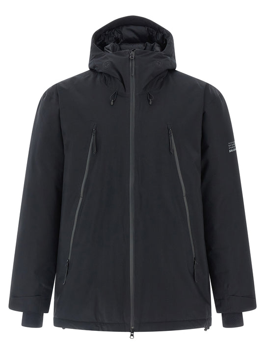 Maison Margiela X Salomon Mm6 Capsule Jacket Puffer Jackets Nero