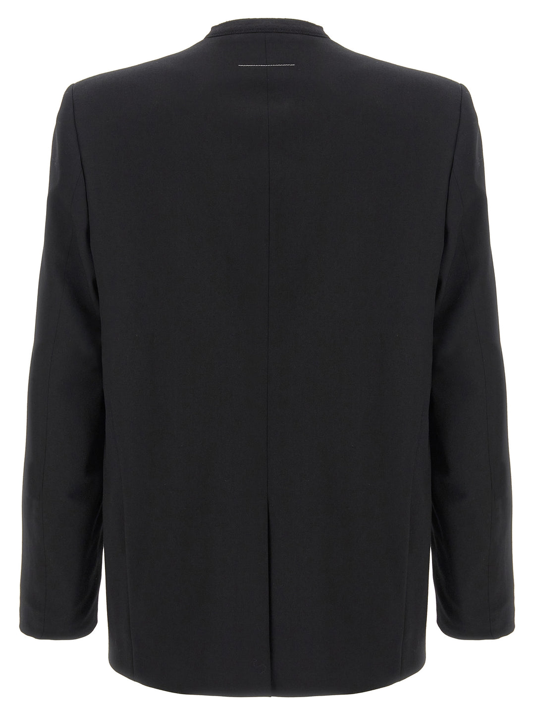 Mm6 Maison Margiela Single-Breasted Blazer - Nero | 48deccbb649dfbc26e413401564bf8b759ae1344