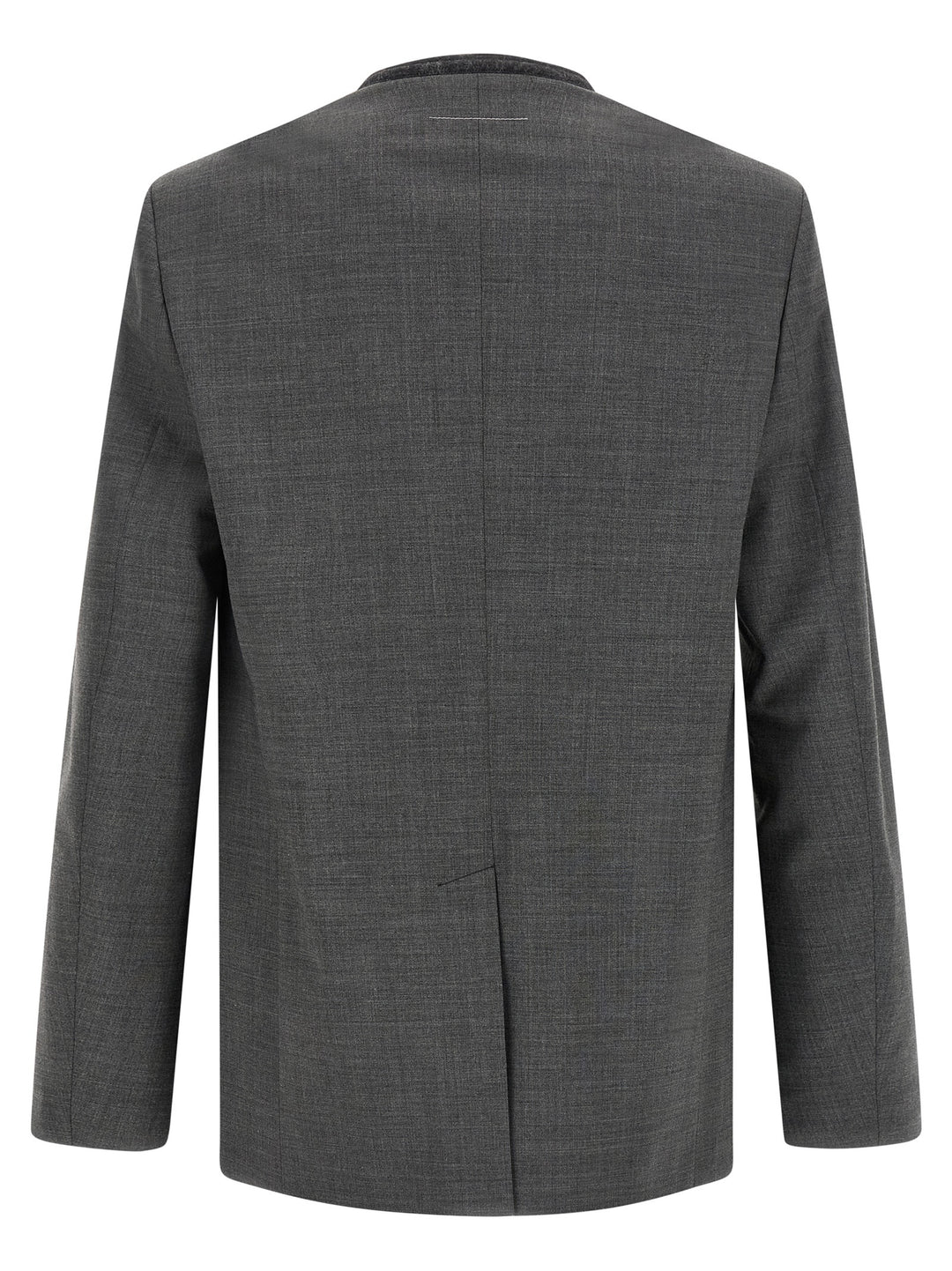 Mm6 Maison Margiela Wool Blazer - Grigio | 5f4dfa388a14529296fa356191906b0266b5fe00