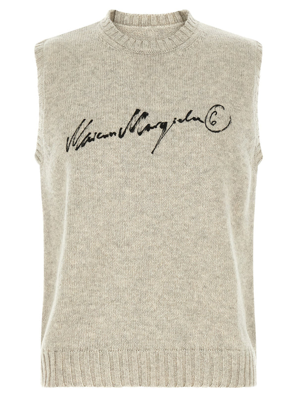 Margiela 6 Gilet Grigio