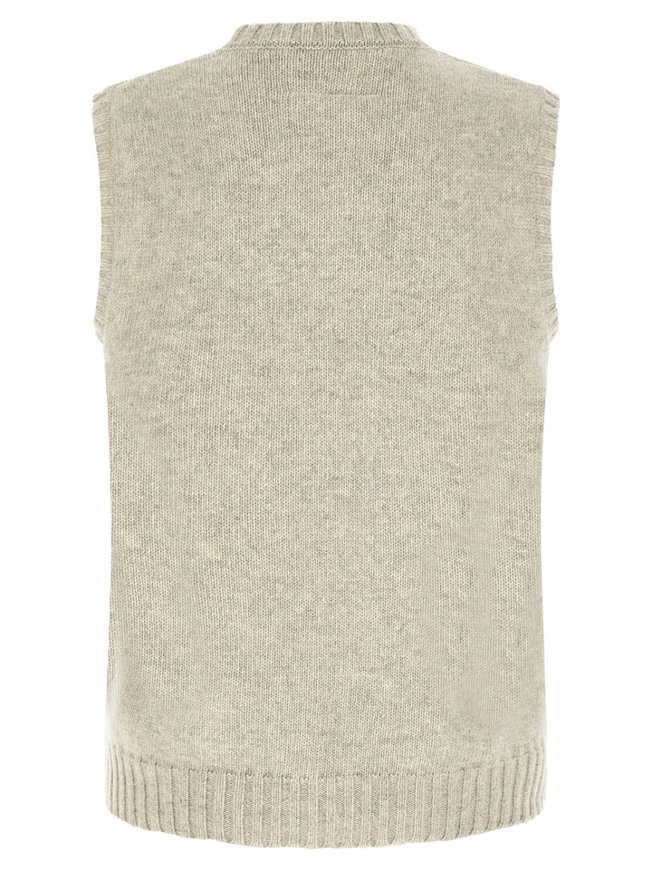 Mm6 Maison Margiela Margiela 6 Gilet - Grigio | b15db5a961a965ad1630867184ef9eaa15cf162e
