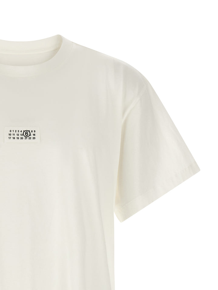 Mm6 Maison Margiela Logo T shirt - Bianco | 92f5377fde91351478f7fca6b31306146ff12e83