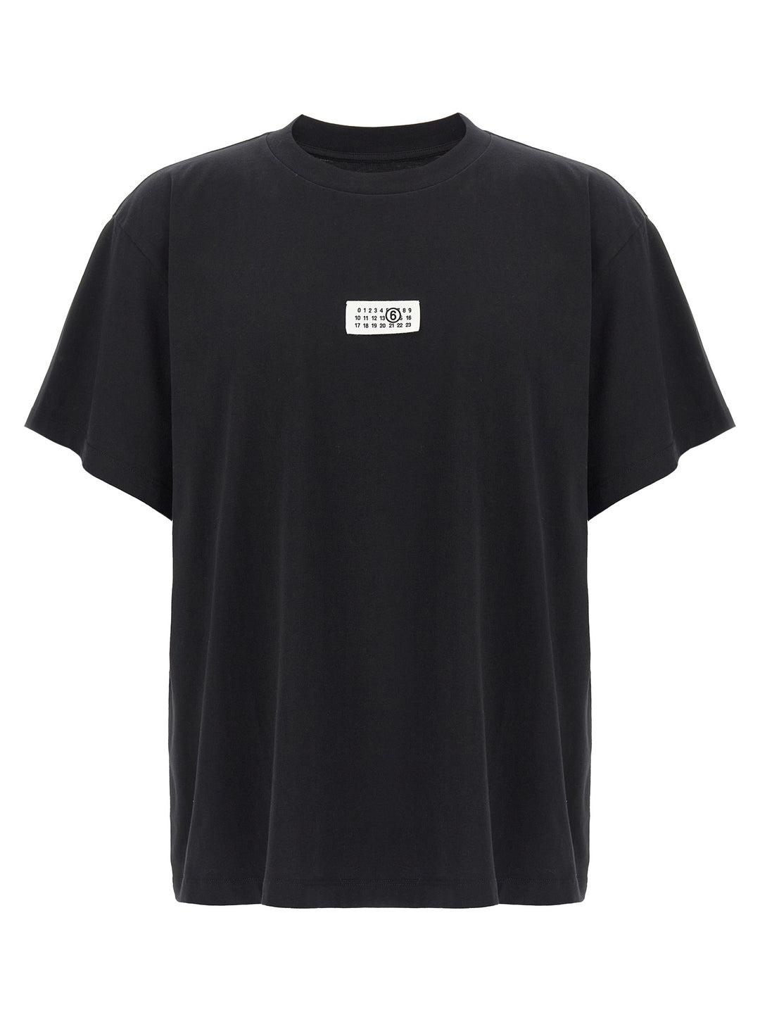 Mm6 Maison Margiela Numeric Signature Mm6 T shirt - Nero | 24dc5d5a095da66c6a35947b4a21a0c4eb5bcc71