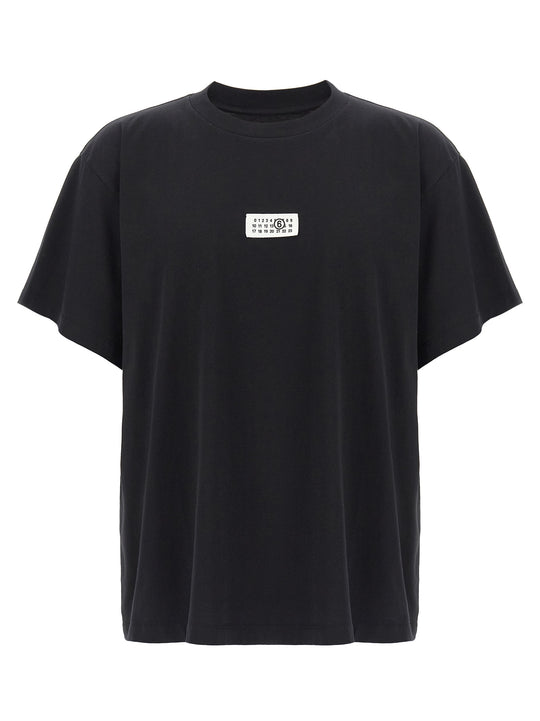 Numeric Signature Mm6 T Shirt Nero