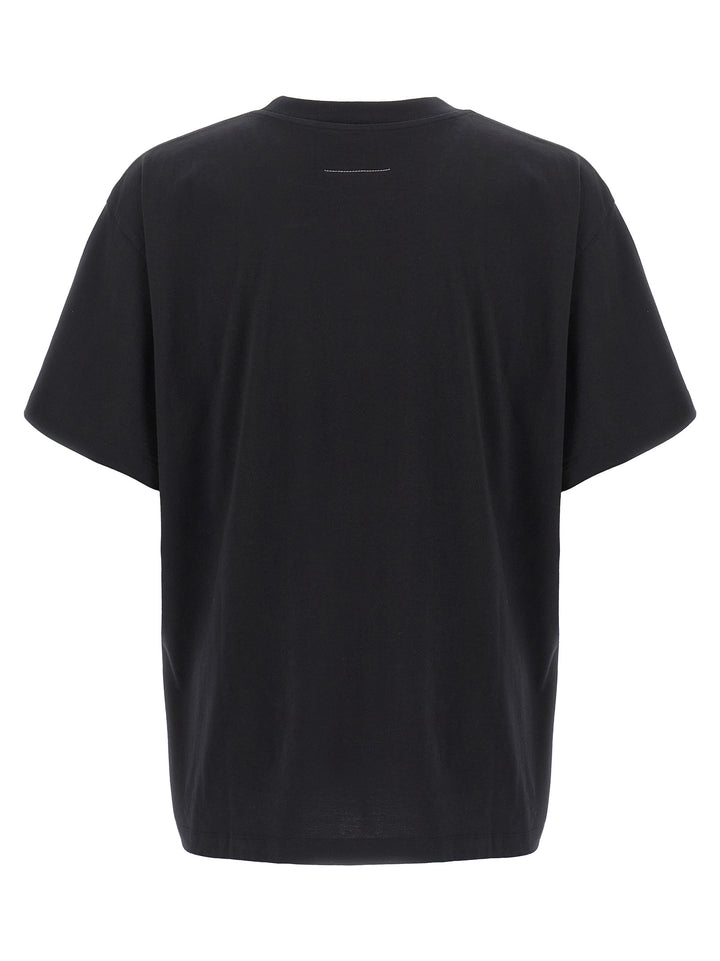 Mm6 Maison Margiela Numeric Signature Mm6 T shirt - Nero | b1d8591b85a8dd9af89467076d1557868d05f759
