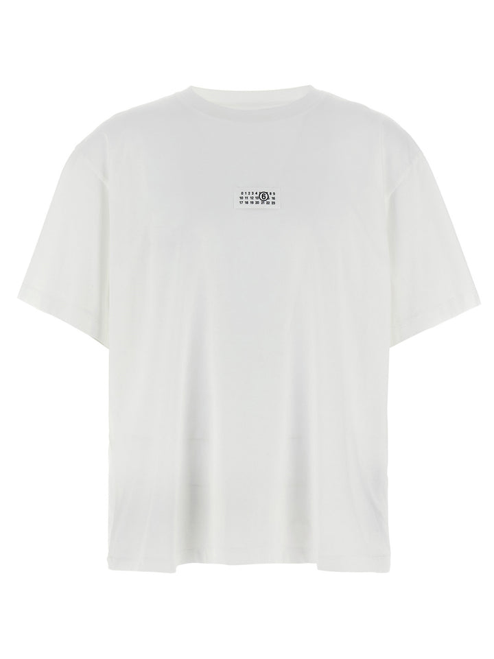 Mm6 Maison Margiela Numeric Signature Mm6 T shirt - Bianco | c51bddcded571034fd1239019a7e43c6fa1d2474