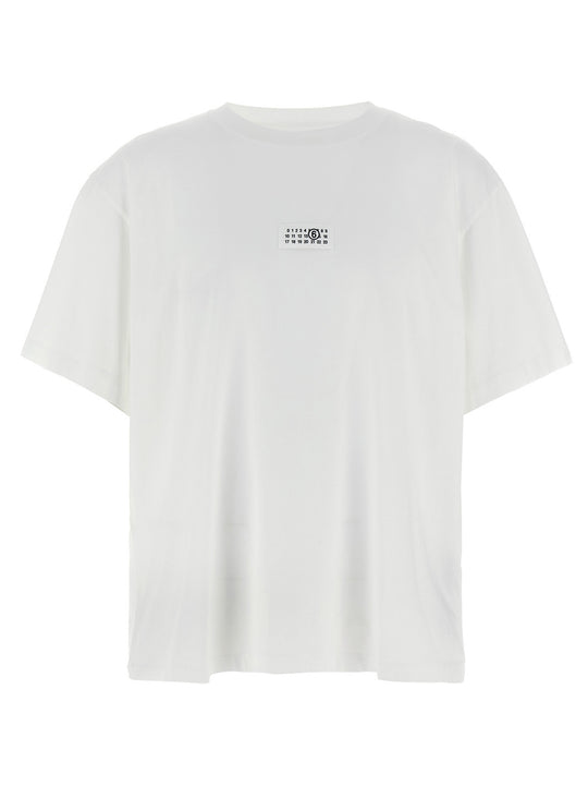 Numeric Signature Mm6 T Shirt Bianco