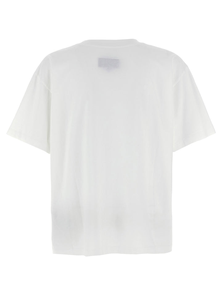 Mm6 Maison Margiela Numeric Signature Mm6 T shirt - Bianco | 59f885af7428ae83a2f47175470d5c36fd886f4e