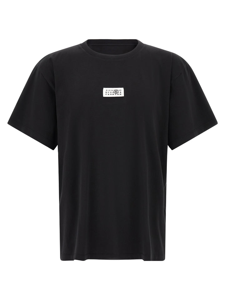 Mm6 Maison Margiela Logo Patch T shirt - Nero | f773ebe2b2fe8910bcdde47f3b9a3e8722745c7f