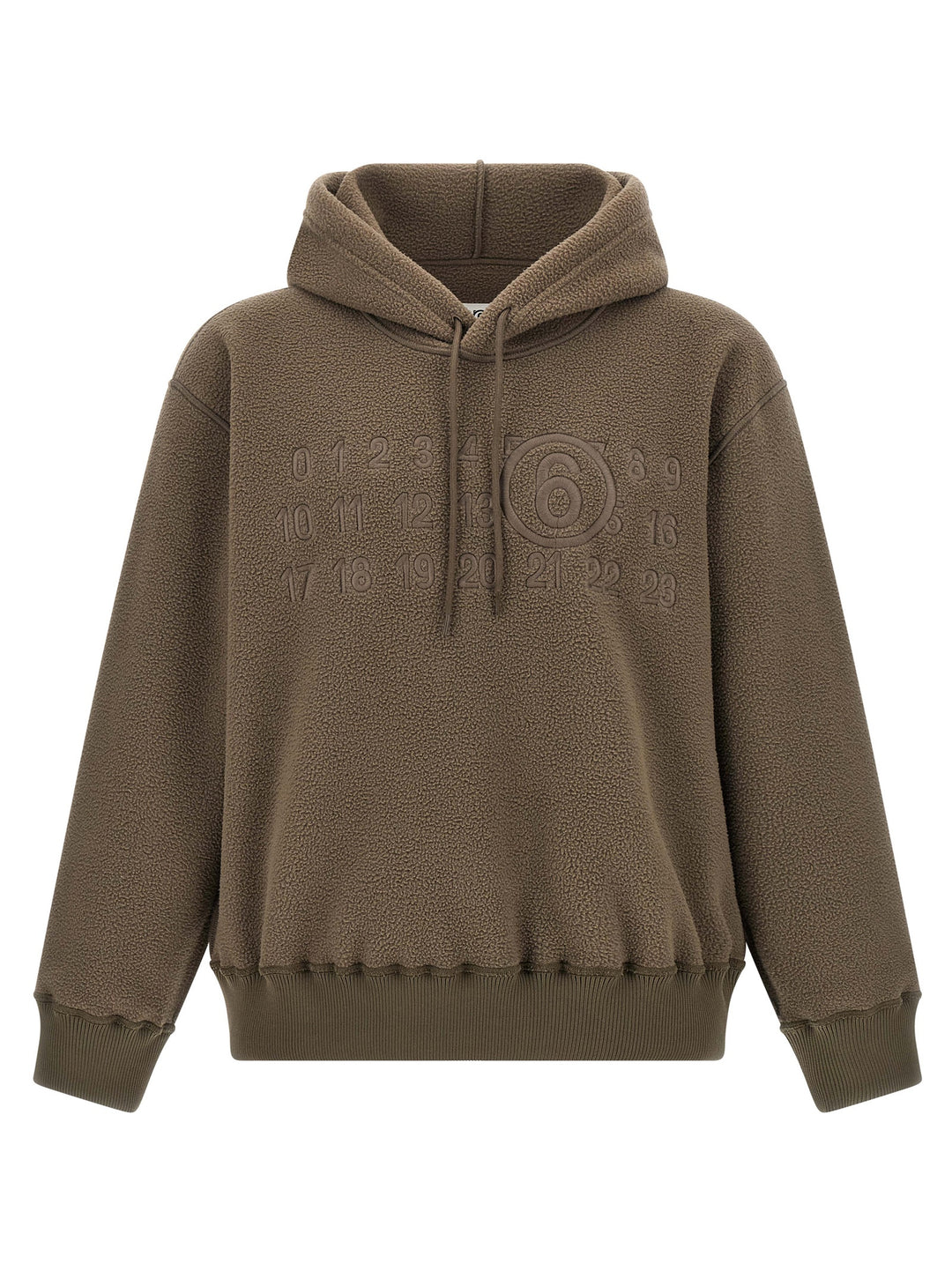 Mm6 Maison Margiela Fleece Felpe - Marrone | 0d6e632bc6aeb233d21b57fa8fcf6a6fc9f4b9d6