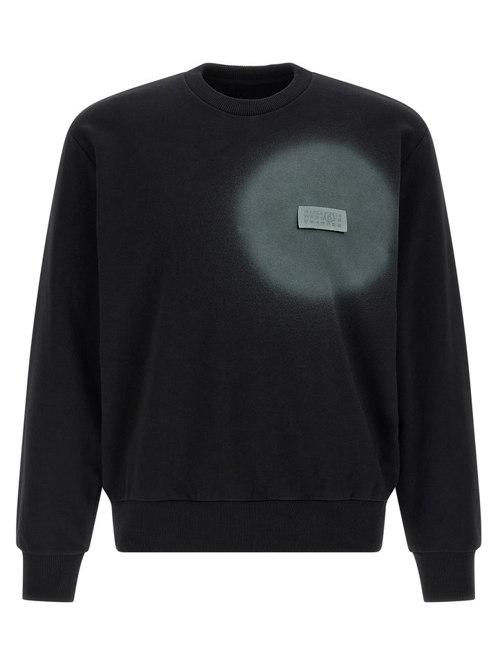 Mm6 Maison Margiela Numeric Signature Mm6 Felpe - Nero | b93cfcb0aff54f55230cb4c3aad0c362244976a5