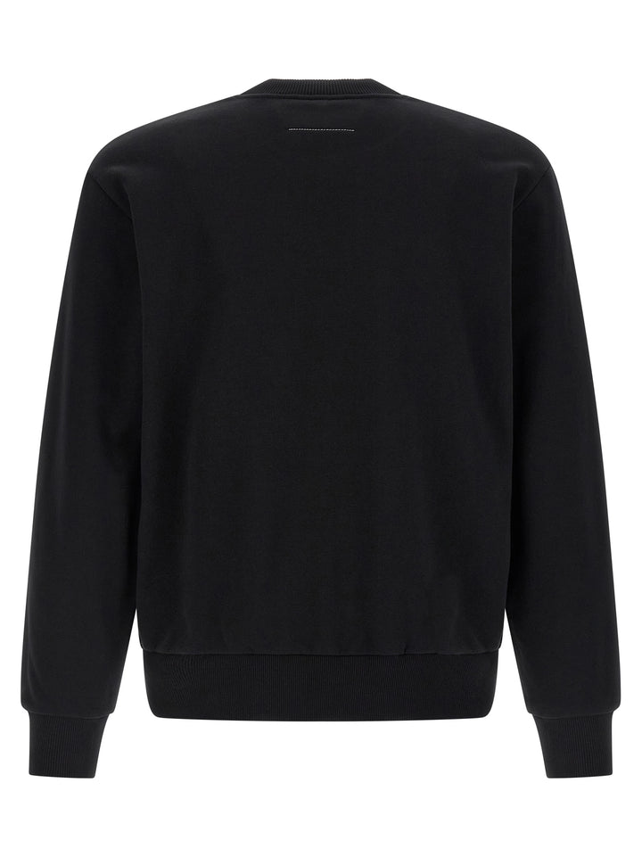 Mm6 Maison Margiela Numeric Signature Mm6 Felpe - Nero | ea6f2917fc730b1b9a4e11c697c368be37a5666f