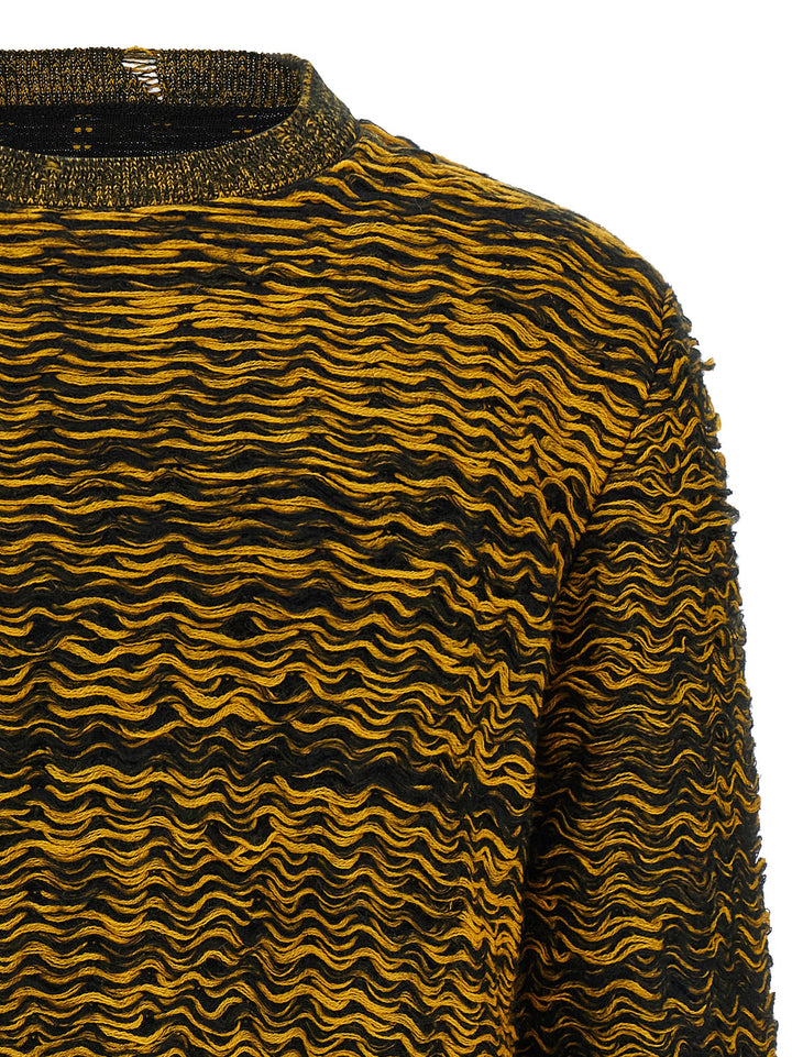 Mm6 Maison Margiela Corrugated Texture Sweater Maglioni - Multicolor | 1fb444492706b14872665dc2712c20835a71d8be