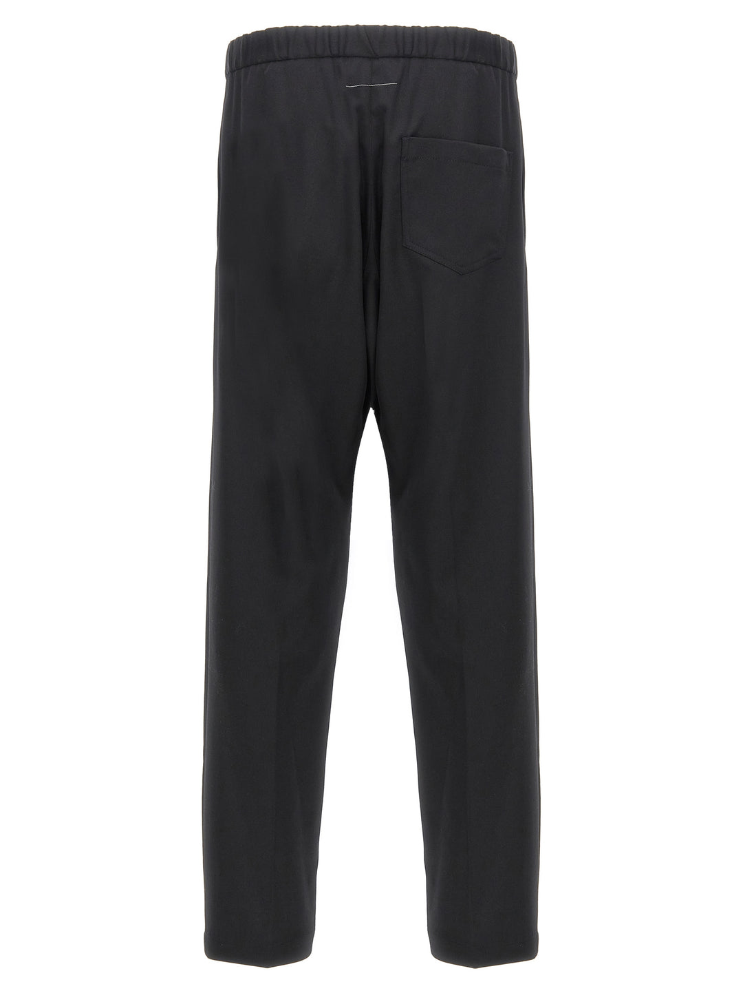 Mm6 Maison Margiela Wool Pantaloni - Nero | 764b8e2eea2488e155307b5c20fd93528d58c2c0