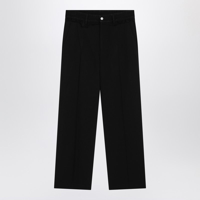 Mm6 Maison Margiela Pantaloni - Nero | 2dd7cd536ba568fddf54277bdf1507dc4fc5d4f5