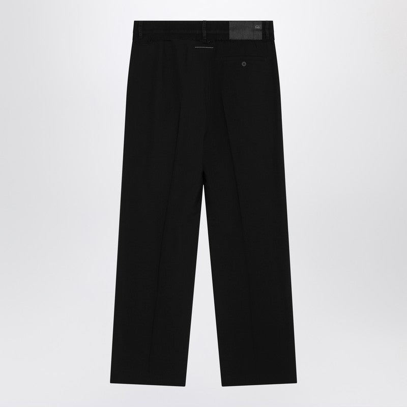Mm6 Maison Margiela Pantaloni - Nero | 18ed10dc0a22421bc5d484661ba2399746bed8f0