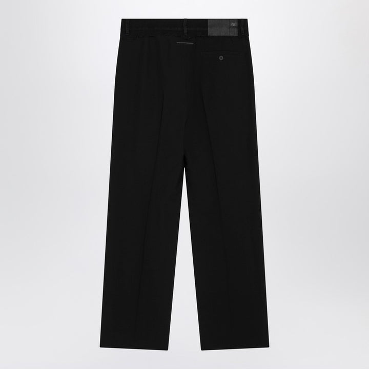 Mm6 Maison Margiela Pantaloni - Nero | 18ed10dc0a22421bc5d484661ba2399746bed8f0