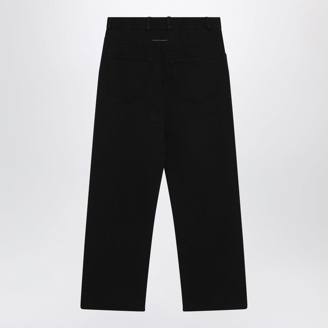 Mm6 Maison Margiela Pantaloni - Nero | dbb0992e07e14f18fda1a8fbfef4b93d02258bf9
