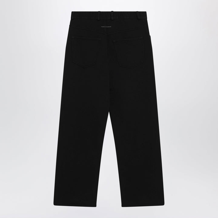 Mm6 Maison Margiela Pantaloni - Nero | dbb0992e07e14f18fda1a8fbfef4b93d02258bf9