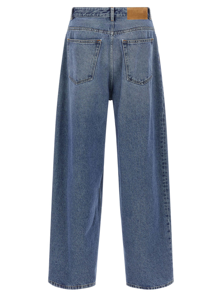Mm6 Maison Margiela 5 Pockets Jeans - Blu | 0e57576e69841be7a8428ec26657db4b7e81bc18