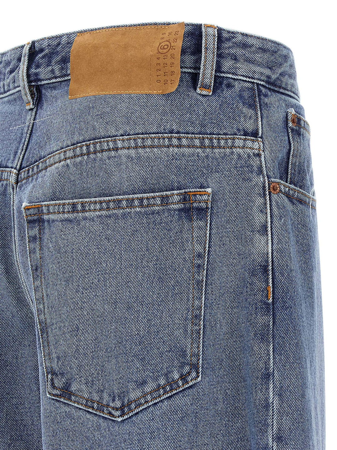 Mm6 Maison Margiela 5 Pockets Jeans - Blu | df49d5e5a7077206f9309e195ae9fc5300a3d07c