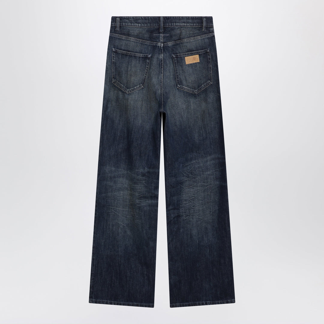 Mm6 Maison Margiela Pantaloni - Blu | 03717b45769ae7a884a3899078d4158ea3ee18e0