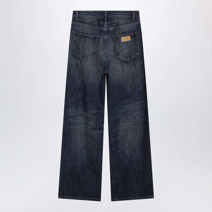 Mm6 Maison Margiela Pantaloni - Blu | 03717b45769ae7a884a3899078d4158ea3ee18e0