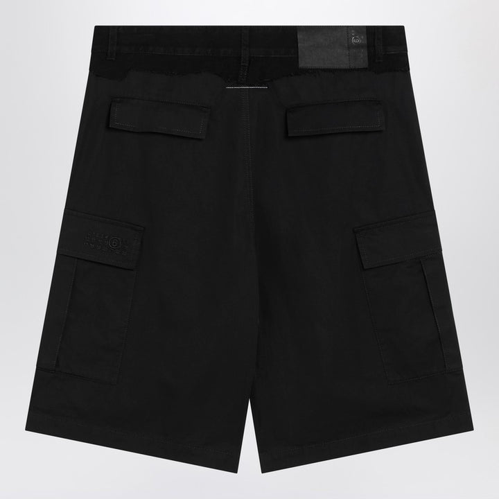 Mm6 Maison Margiela Shorts - Nero | 6c589e246da25e4a10e8687d67d998af38998e61