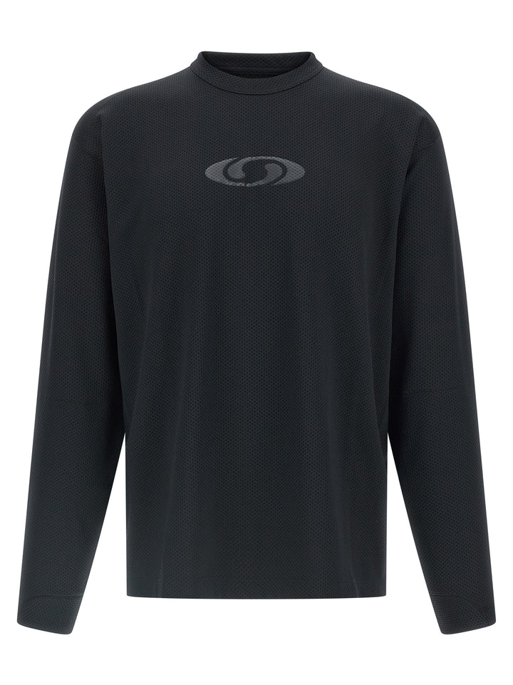 Mm6 Maison Margiela Capsule Mm6 Maison Margiela X Salomon T shirt - Nero | 4cde0577aa9f10e683c3b9c3080b9f658b3f8e0b