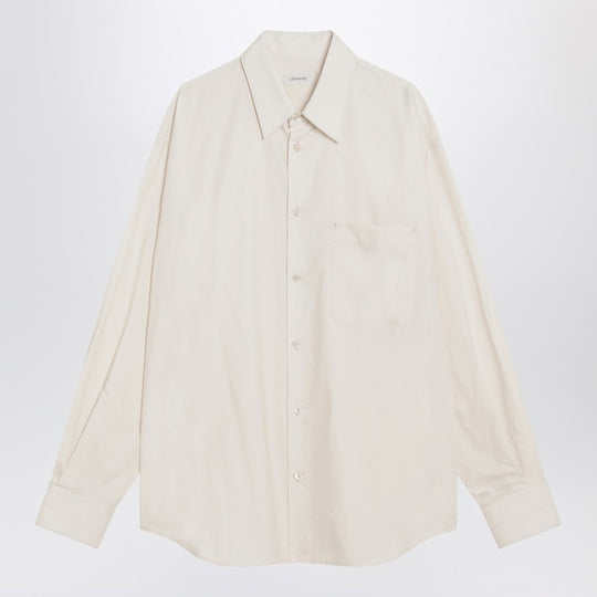 Ivory Cotton And Silk Shirt