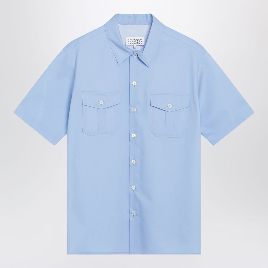 Mm6 Maison Margiela Shirts & Tops - Celeste | 33f7f920bb41d4c7441ee7a2f395f9f8fa3a44f3