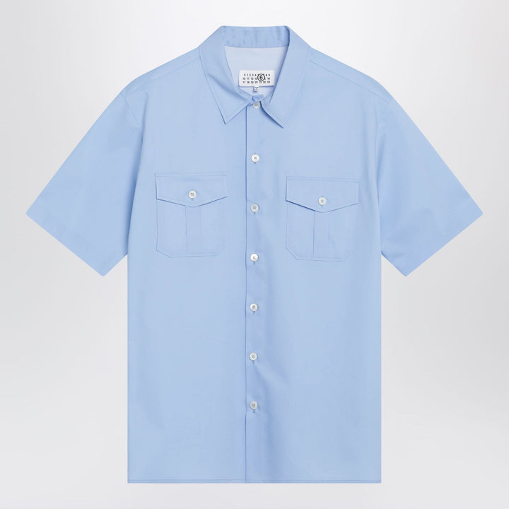Mm6 Maison Margiela Shirts & Tops - Celeste | 33f7f920bb41d4c7441ee7a2f395f9f8fa3a44f3