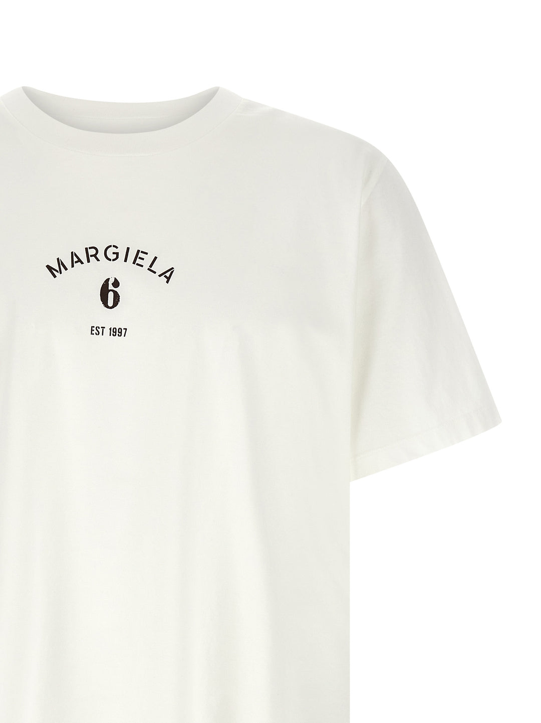 Mm6 Maison Margiela Printed T shirt - Bianco | a9d799763643c637e26731d8ebbcc58144c21198
